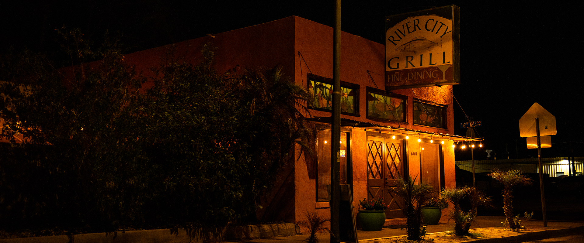 River City Grill Night Shot